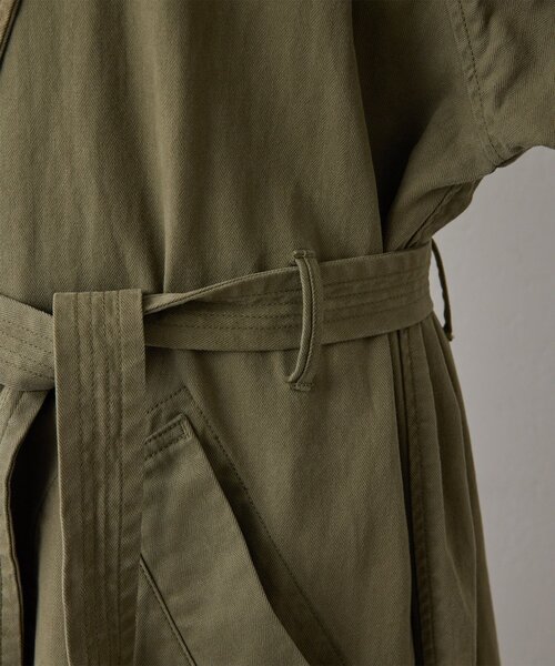 Whim Gazette(ウィムガゼット)の「ミリタリーコート(その他アウター・レディース・カーキ・FREE)」の4枚目の写真