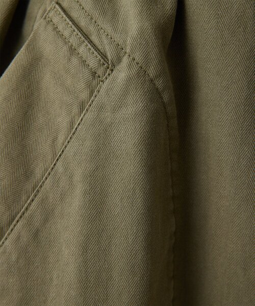 Whim Gazette(ウィムガゼット)の「ミリタリーコート(その他アウター・レディース・カーキ・FREE)」の2枚目の写真