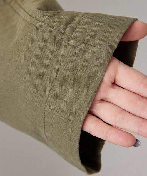 Whim Gazette(ウィムガゼット)の「ミリタリーコート(その他アウター・レディース・カーキ・FREE)」の7枚目の写真