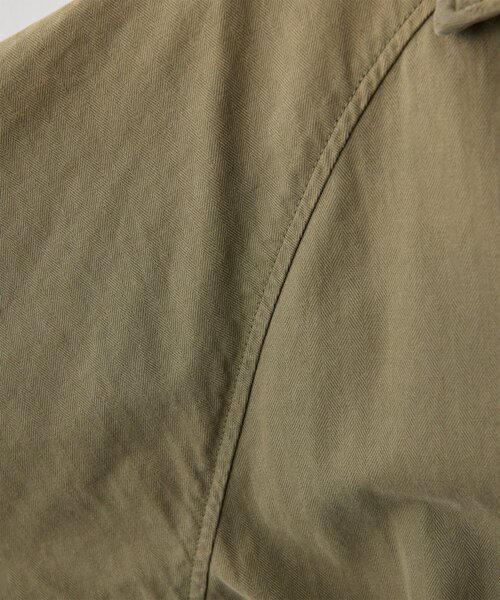 Whim Gazette(ウィムガゼット)の「ミリタリーコート(その他アウター・レディース・カーキ・FREE)」の3枚目の写真