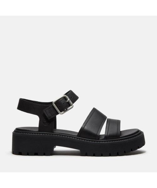 Timberland(ティンバーランド)の「ストーン ストリート プラットフォーム バックストラップ サンダル レディース(サンダル・レディース・ブラック・24.0cm/22.5cm/23.0cm/23.5cm)」の1枚目の写真