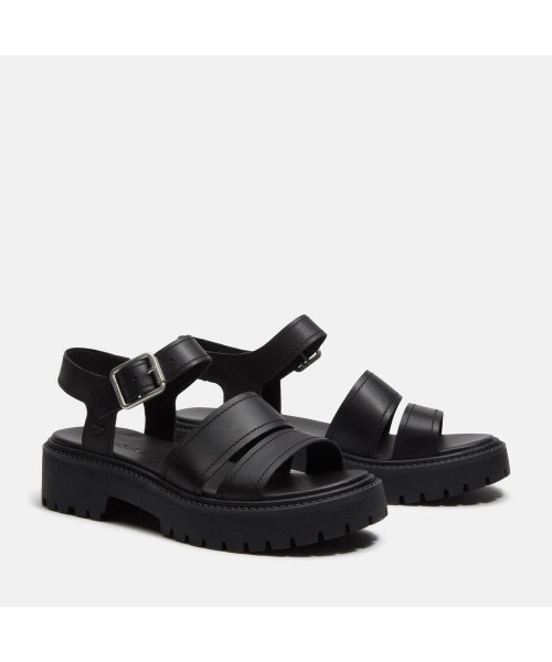 Timberland(ティンバーランド)の「ストーン ストリート プラットフォーム バックストラップ サンダル レディース(サンダル・レディース・ブラック・24.0cm/22.5cm/23.0cm/23.5cm)」の3枚目の写真