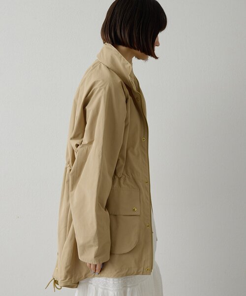 Whim Gazette（ウィムガゼット）の「ウェザーフードブルゾン（ブルゾン・レディース・ベージュ/ブラウン・FREE）」の20枚目の写真