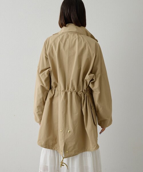 Whim Gazette（ウィムガゼット）の「ウェザーフードブルゾン（ブルゾン・レディース・ベージュ/ブラウン・FREE）」の21枚目の写真