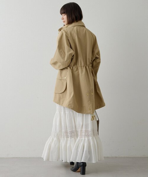 Whim Gazette（ウィムガゼット）の「ウェザーフードブルゾン（ブルゾン・レディース・ベージュ/ブラウン・FREE）」の22枚目の写真