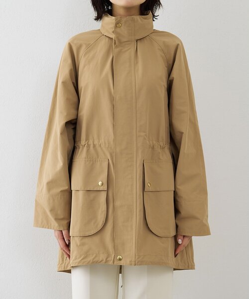 Whim Gazette（ウィムガゼット）の「ウェザーフードブルゾン（ブルゾン・レディース・ベージュ/ブラウン・FREE）」の13枚目の写真