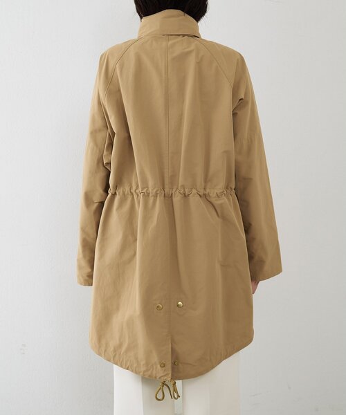 Whim Gazette（ウィムガゼット）の「ウェザーフードブルゾン（ブルゾン・レディース・ベージュ/ブラウン・FREE）」の11枚目の写真