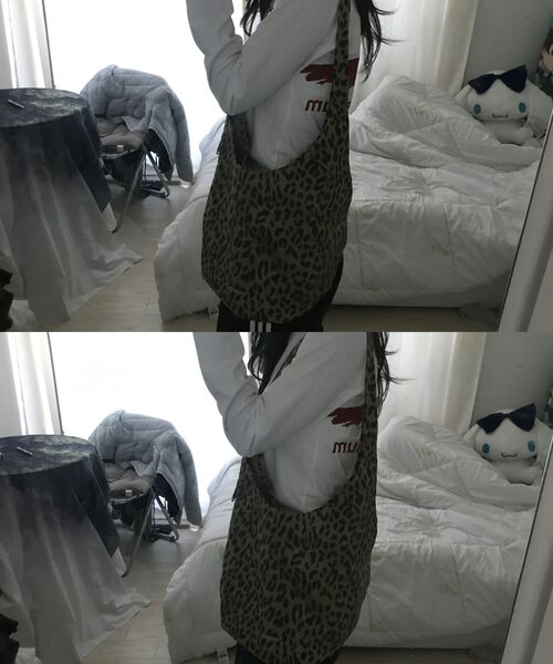 HAVISM（ヘビズム）の「LEOPARD SHOULDER BAG(BROWN)（ショルダーバッグ・レディース・その他・ONE SIZE）」の8枚目の写真