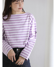 La TOTALITE（ラトータリテ）の「【洗える】LE MINOR/ルミノア 別注ボーダープルオーバー（Tシャツ/カットソー）」