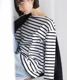 La TOTALITE | 【洗える】LE MINOR/ルミノア 別注ボーダープルオーバー(Tシャツ/カットソー)