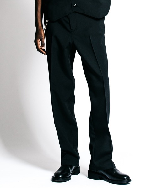 CRIMIE（クライミー）の「TAILORED TROUSERS _ KERSEY TWILL EASY CARE（スラックス・メンズ・ブラック・S/M/L/XL/XXL）」の8枚目の写真