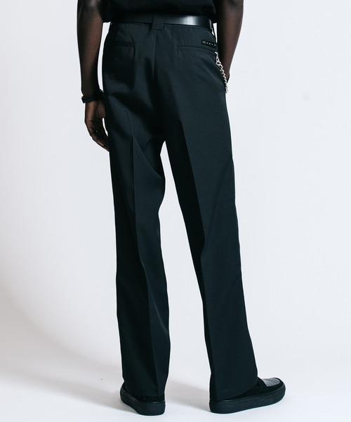 CRIMIE（クライミー）の「TAILORED TROUSERS _ KERSEY TWILL EASY CARE（スラックス・メンズ・ブラック・S/M/L/XL/XXL）」の11枚目の写真
