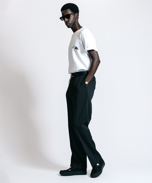 CRIMIE（クライミー）の「TAILORED TROUSERS _ KERSEY TWILL EASY CARE（スラックス・メンズ・ブラック・S/M/L/XL/XXL）」の17枚目の写真