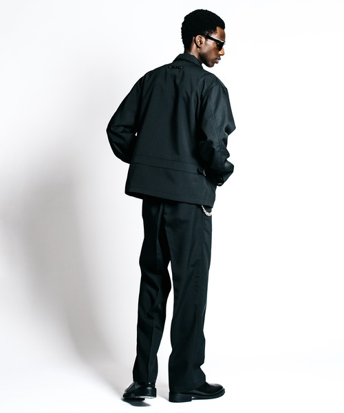 CRIMIE（クライミー）の「TAILORED TROUSERS _ KERSEY TWILL EASY CARE（スラックス・メンズ・ブラック・S/M/L/XL/XXL）」の18枚目の写真