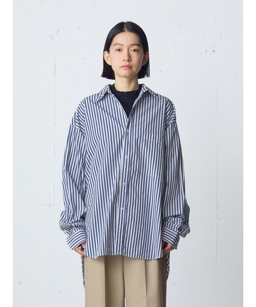 MidiUmi パターンビッグシャツ