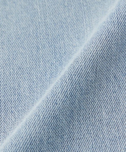 CROSS FUNCTION(クロスファンクション)の「《撥水》FRESH DENIM ドロストデニムワイドパンツ【CROSS FUNCTION/クロスファンクション】(デニムパンツ・レディース・インディゴブルー/サックスブルー・LL/L/M)」の16枚目の写真
