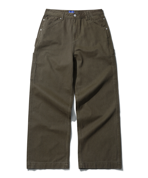 DECET(デケト)の「Painter Wide Pants DCPT070Olive(その他パンツ・メンズ・その他・26/30/28/34/32)」の5枚目の写真