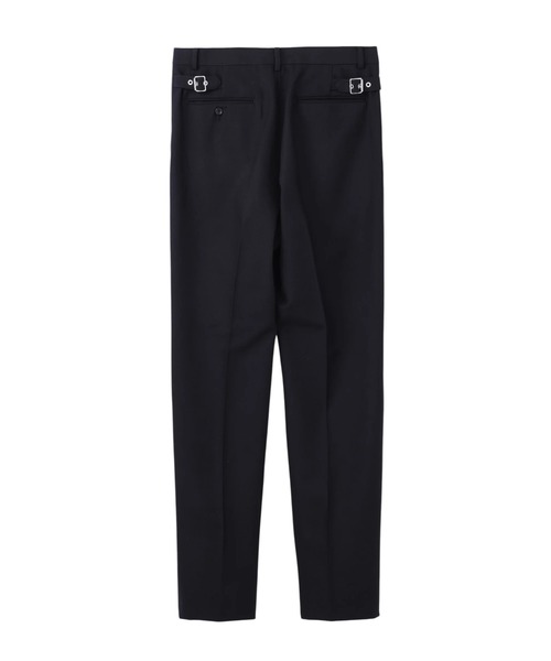 JOHN LAWRENCE SULLIVAN(ジョンローレンスサリバン)の「JOHN LAWRENCE SULLIVAN WOOL DOBBY SIDE STRAP TROUSERS (2A003-0126-08)(その他アウター・メンズ・ブラウン/グレー・46/48)」の5枚目の写真