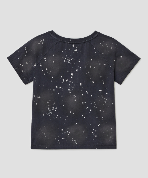 TYPESERVICE（タイプサービス）の「Spray Print Raglan Top [Charcoal]（Tシャツ/カットソー・レディース・その他・FREE）」の2枚目の写真