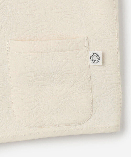 ORCIVAL（オーシバル）の「ORCIVAL | コットンポリジャカード トリミングベスト WOMEN（ベスト・レディース・ブラック/オフホワイト・1）」の7枚目の写真