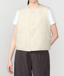 ORCIVAL（オーシバル）の「ORCIVAL | コットンポリジャカード トリミングベスト WOMEN（ベスト）」