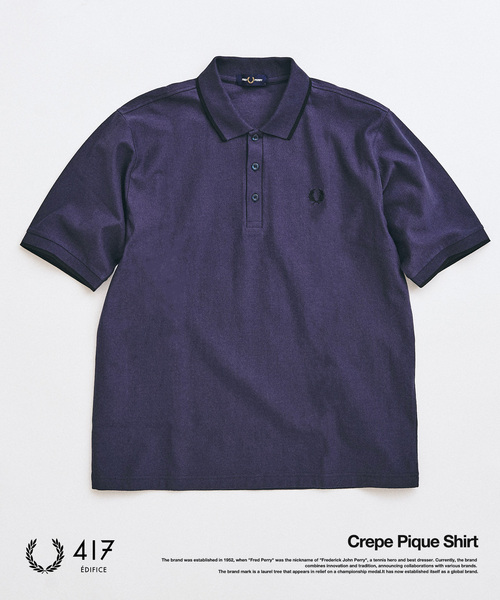 FRED PERRY / フレッドペリー417別注 Crepe Pique Shirt（ポロシャツ