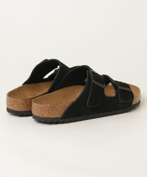 BIRKENSTOCK（ビルケンシュトック）の「[BIRKENSTOCK/ビルケンシュトック] ARIZONA アリゾナ スエードレザー サンダル（サンダル・メンズ・ブラック/ベージュ・26/26.5/27）」の3枚目の写真