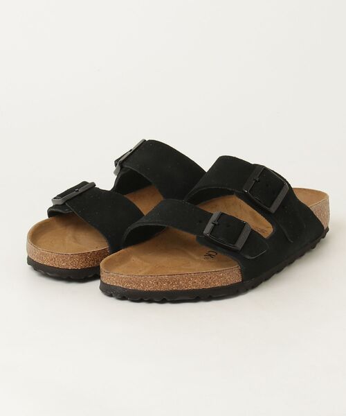 BIRKENSTOCK（ビルケンシュトック）の「[BIRKENSTOCK/ビルケンシュトック] ARIZONA アリゾナ スエードレザー サンダル（サンダル・メンズ・ブラック/ベージュ・26/26.5/27）」の12枚目の写真