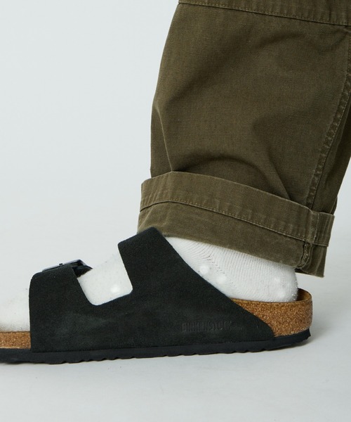 BIRKENSTOCK（ビルケンシュトック）の「[BIRKENSTOCK/ビルケンシュトック] ARIZONA アリゾナ スエードレザー サンダル（サンダル・メンズ・ブラック/ベージュ・26/26.5/27）」の11枚目の写真