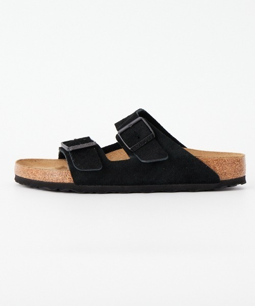 BIRKENSTOCK（ビルケンシュトック）の「[BIRKENSTOCK/ビルケンシュトック] ARIZONA アリゾナ スエードレザー サンダル（サンダル・メンズ・ブラック/ベージュ・26/26.5/27）」の13枚目の写真
