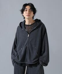 DANKE SCHON | 【WEB&DEPOT限定】DankeSchon/ダンケシェーン/STUDS SWEAT ZIP HOODIE(パーカー)