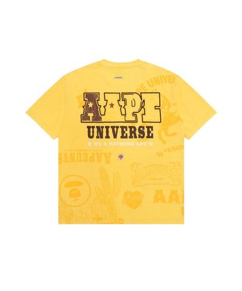 AAPE BY A BATHING APE(エーエイプバイアベイシングエイプ)の「AAPE FANCY MAIN TEE(Tシャツ/カットソー・メンズ・ライトブラック・MEDIUM/LARGE/XX-LARGE/X-LARGE/SMALL)」の6枚目の写真