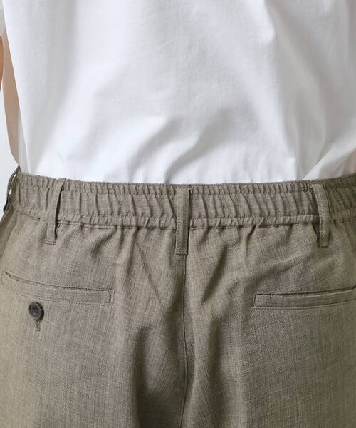 THE SHOP TK （ザ ショップ ティーケー ）の「【LINO FINE】リネンライク　ワイドイージーパンツ  UVカット　イージーケア　吸水速乾　洗濯機OK（その他パンツ・メンズ・チャコールグレー/キャメル/ブルー系その他・02/03/04）」の21枚目の写真