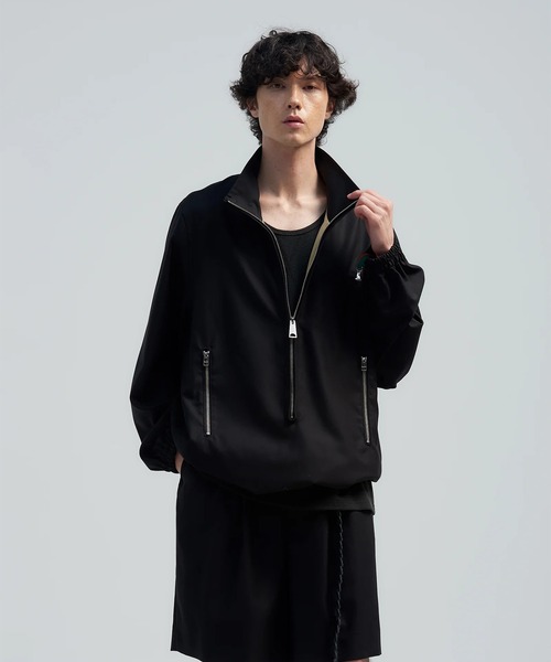 BED J.W. FORD（ベッドフォード）の「【BED J.W. FORD/ベッドフォード】No Stress（ブルゾン・メンズ・グレー/ブラック・0/1）」の2枚目の写真