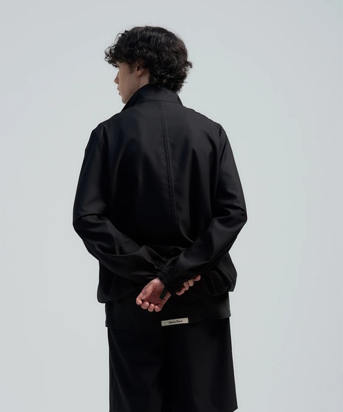 BED J.W. FORD（ベッドフォード）の「【BED J.W. FORD/ベッドフォード】No Stress（ブルゾン・メンズ・グレー/ブラック・0/1）」の5枚目の写真