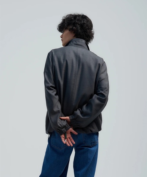 BED J.W. FORD（ベッドフォード）の「【BED J.W. FORD/ベッドフォード】No Stress（ブルゾン・メンズ・グレー/ブラック・0/1）」の6枚目の写真