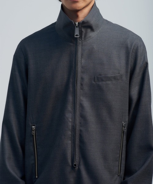 BED J.W. FORD（ベッドフォード）の「【BED J.W. FORD/ベッドフォード】No Stress（ブルゾン・メンズ・グレー/ブラック・0/1）」の8枚目の写真