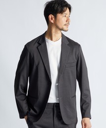 LANVIN en Bleu（ランバンオンブルー）の「セットアップ ストライプ ジャージージャケット（テーラードジャケット）」