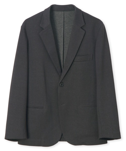 LANVIN en Bleu(ランバンオンブルー)の「セットアップ ストライプ ジャージージャケット(テーラードジャケット・メンズ・チャコールグレー/グレー・52/50/48/46)」の9枚目の写真