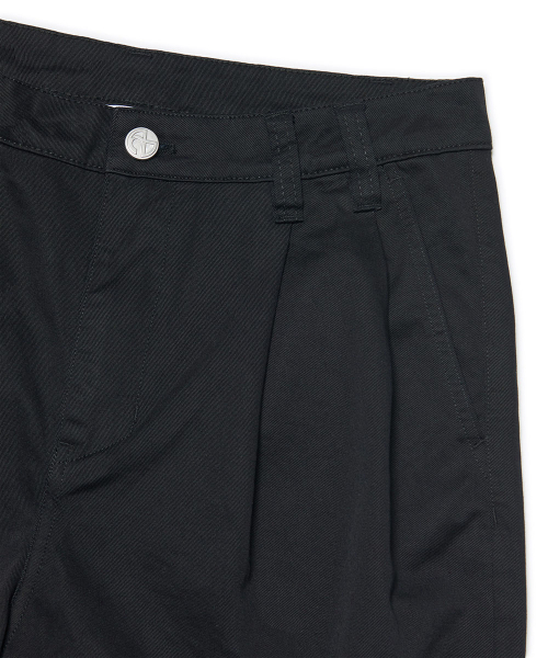NOMANUAL（NOMANUAL）の「PAINTED TWO TUCK PANTS - BLACK（その他パンツ・レディース・その他・SMALL/MEDIUM/LARGE/X-LARGE）」の7枚目の写真