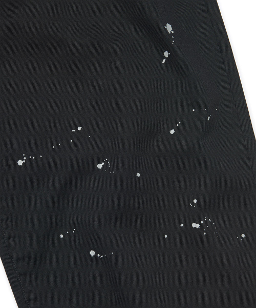 NOMANUAL（NOMANUAL）の「PAINTED TWO TUCK PANTS - BLACK（その他パンツ・レディース・その他・SMALL/MEDIUM/LARGE/X-LARGE）」の8枚目の写真