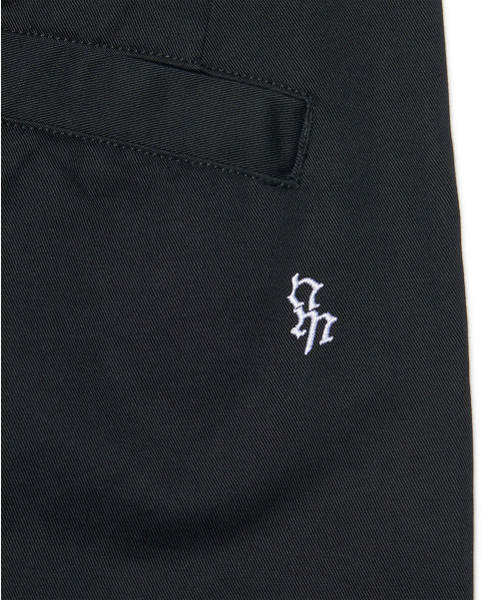 NOMANUAL（NOMANUAL）の「PAINTED TWO TUCK PANTS - BLACK（その他パンツ・レディース・その他・SMALL/MEDIUM/LARGE/X-LARGE）」の9枚目の写真