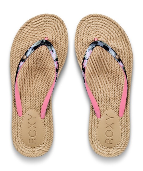 ROXY(ロキシー)の「ROXY ウィメンズ SOUTH BEACH III ビーチサンダル 【2026年春夏モデル】(サンダル・レディース・ブラウン/ブラック系その他・25cm/23cm/24cm)」の1枚目の写真