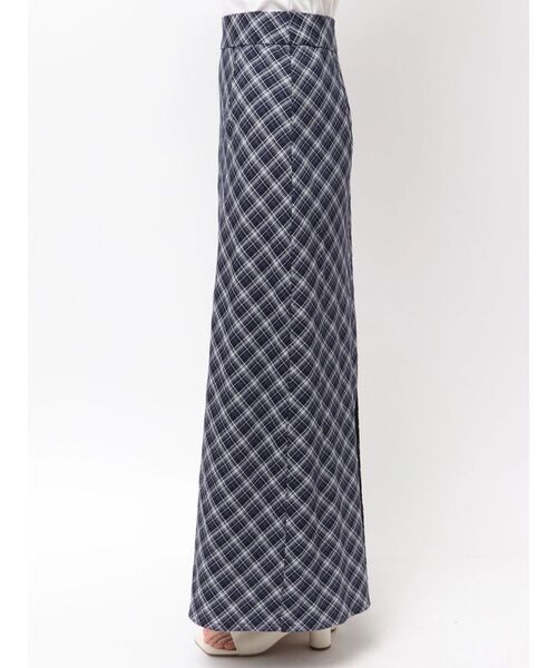 Ungrid（アングリッド）の「チェックアイラインスカート（スカート・レディース・ネイビー/ブラウン・FREE）」の17枚目の写真