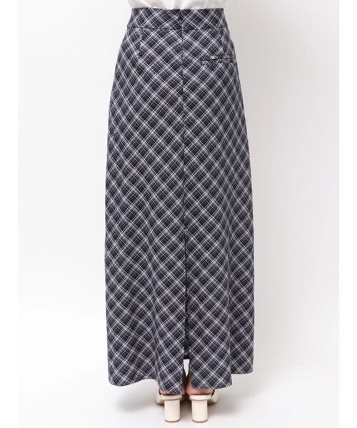 Ungrid（アングリッド）の「チェックアイラインスカート（スカート・レディース・ネイビー/ブラウン・FREE）」の18枚目の写真