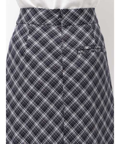 Ungrid（アングリッド）の「チェックアイラインスカート（スカート・レディース・ネイビー/ブラウン・FREE）」の19枚目の写真
