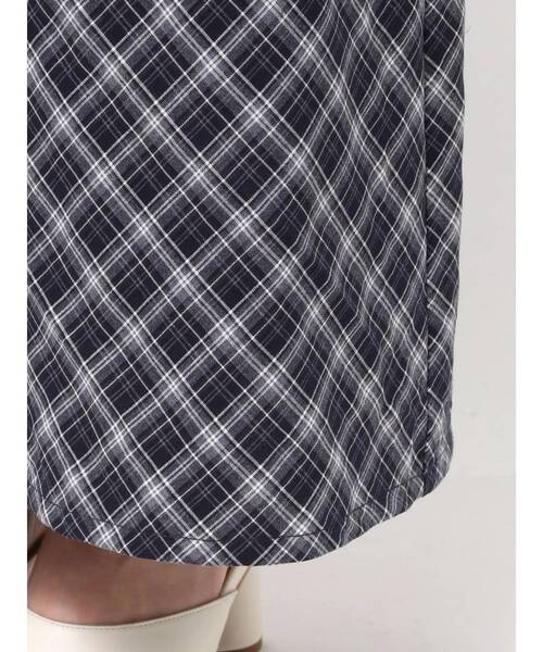 Ungrid（アングリッド）の「チェックアイラインスカート（スカート・レディース・ネイビー/ブラウン・FREE）」の20枚目の写真