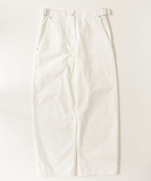 TODAYFUL（トゥデイフル）の「Boyfriend Cotton Pants 12610702（その他パンツ・レディース・ホワイト/ブラック・36/38）」の2枚目の写真