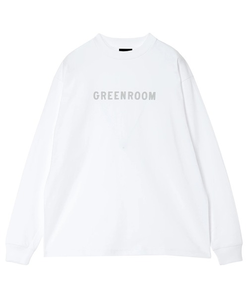 GREENROOM(グリーンルーム)の「【GREENROOM / グリーンルーム】CORE LOGO L/S TEE(Tシャツ/カットソー・メンズ・ブラック/ホワイト/アッシュ・LARGE/MEDIUM/X-LARGE)」の2枚目の写真
