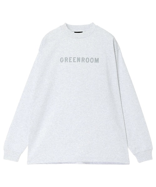 GREENROOM(グリーンルーム)の「【GREENROOM / グリーンルーム】CORE LOGO L/S TEE(Tシャツ/カットソー・メンズ・ブラック/ホワイト/アッシュ・LARGE/MEDIUM/X-LARGE)」の1枚目の写真